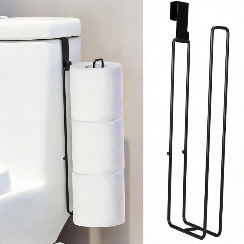 Modern Bathroom Decor Wall-Mounted Luxury Toilet Paper Holder, Non-Slip Bathroom Tissue Roll Stand, Kitchen Paper Towel Storage Hook, Indoor Stair Treads Mount, Toothbrush Holder, High-Pressure Silicone Plunger Tiktokshopspringglowup,Summervibes