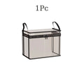 [ Free Shipping ]Large Clear Thick Plastic Storage Box with Hinged Lid, Heavy-Duty Durable High Capacity Organizer, Perfect for Home, Camping, Travel, Attic and Moving