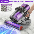Saker Mattress Vacuum Cleaner with 20Kpa Suction Power, 36000 RPM, One-Touch Dust Removal, and 65°C Hot Air Dehumidification for Beds, Sofas, and Pet Care