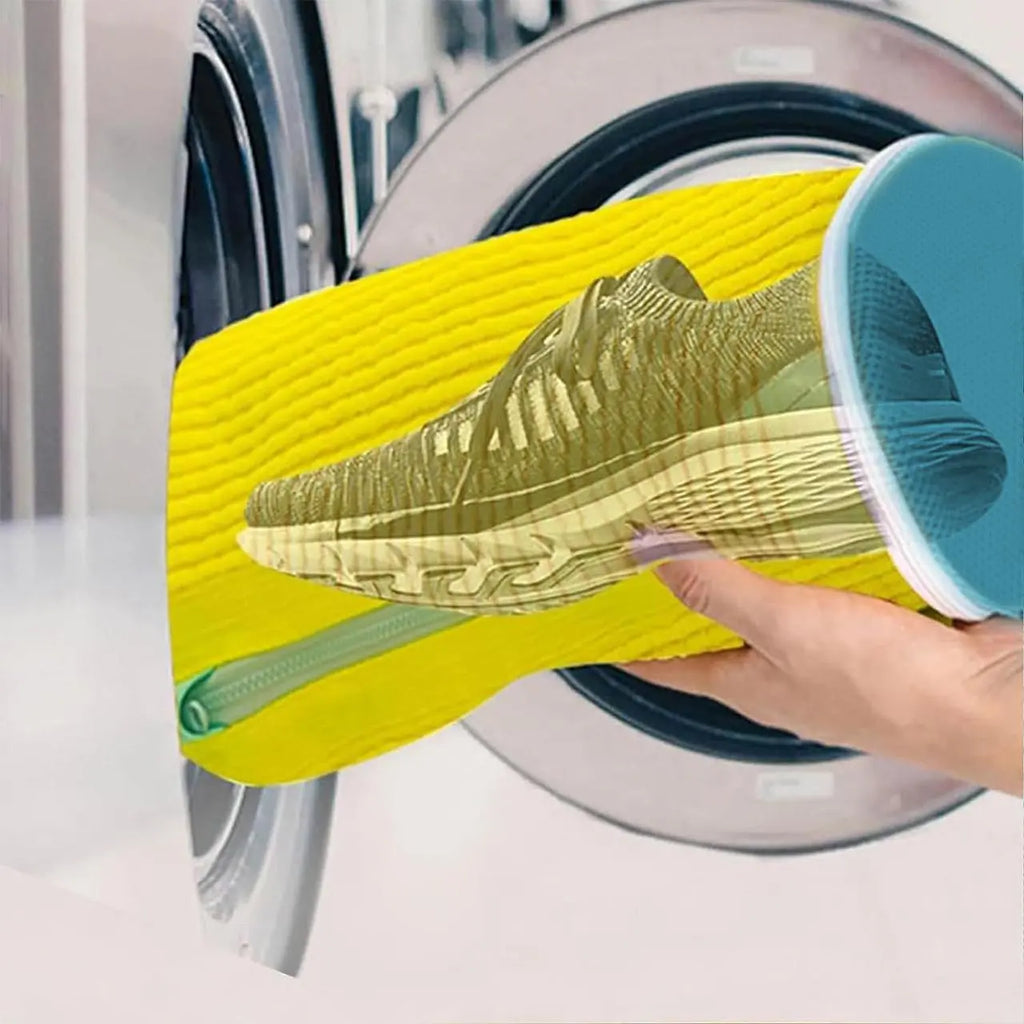 Washing Machine Shoe Bag, 1Pc Durable Zipper Shoe Laundry Bag, Shoe Storage Bag, Laundry Tools & Accessories, Wash Bags for Home Laundry Room