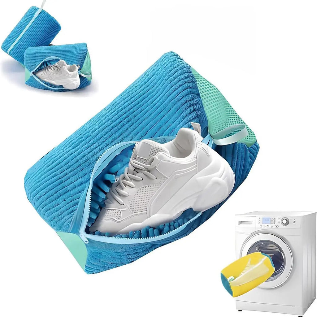 Washing Machine Shoe Bag, 1Pc Durable Zipper Shoe Laundry Bag, Shoe Storage Bag, Laundry Tools & Accessories, Wash Bags for Home Laundry Room