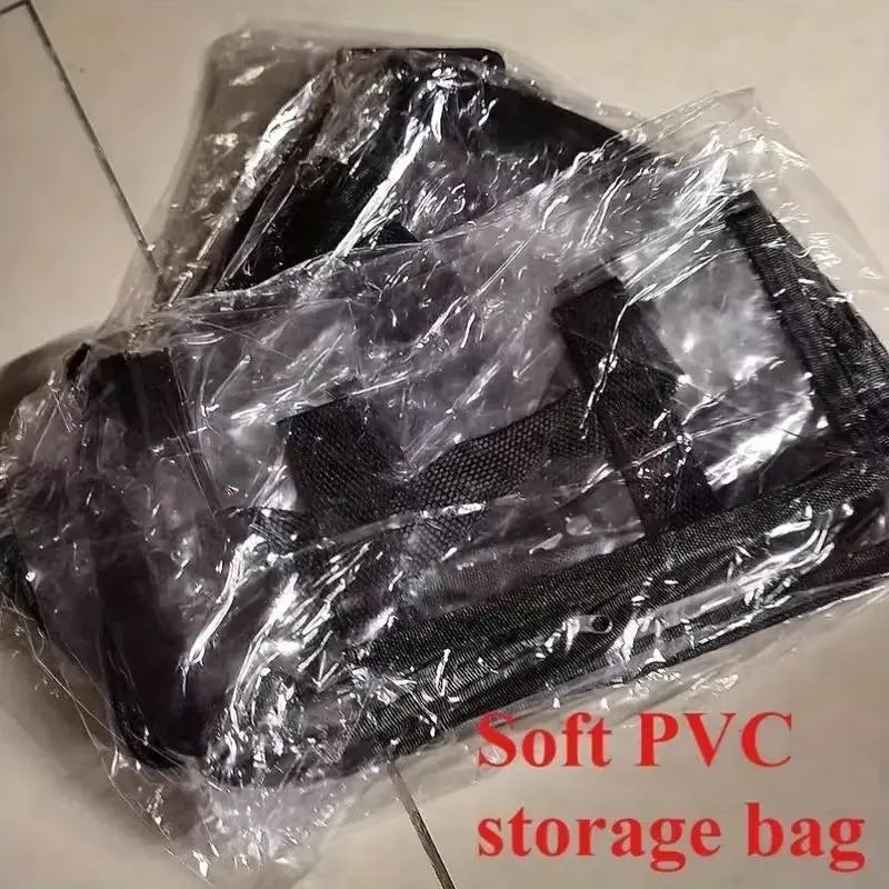 [ Free Shipping ]Large Clear Thick Plastic Storage Box with Hinged Lid, Heavy-Duty Durable High Capacity Organizer, Perfect for Home, Camping, Travel, Attic and Moving