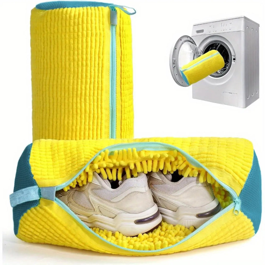 Washing Machine Shoe Bag, 1Pc Durable Zipper Shoe Laundry Bag, Shoe Storage Bag, Laundry Tools & Accessories, Wash Bags for Home Laundry Room