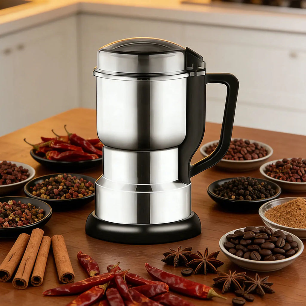 Multifunctional Coffee Coffee Grinder,High-Power Coffee Grinding Tool,-Grade Fast-Grinding Electric Coffee and Grain Grinder