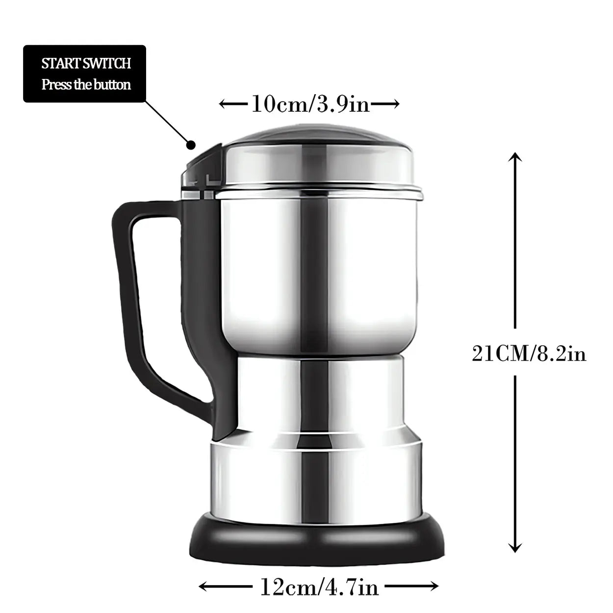 Multifunctional Coffee Coffee Grinder,High-Power Coffee Grinding Tool,-Grade Fast-Grinding Electric Coffee and Grain Grinder