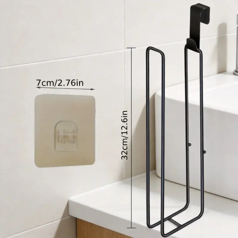 Modern Bathroom Decor Wall-Mounted Luxury Toilet Paper Holder, Non-Slip Bathroom Tissue Roll Stand, Kitchen Paper Towel Storage Hook, Indoor Stair Treads Mount, Toothbrush Holder, High-Pressure Silicone Plunger Tiktokshopspringglowup,Summervibes